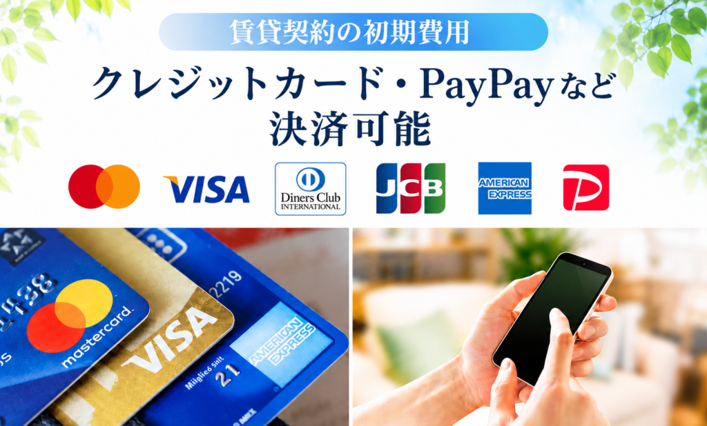 名古屋アセットはキャッシュレス決済（クレジットカード・PayPayなど）対応。